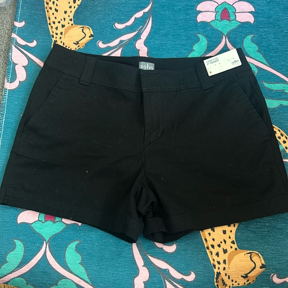 Black Hampton Shorts